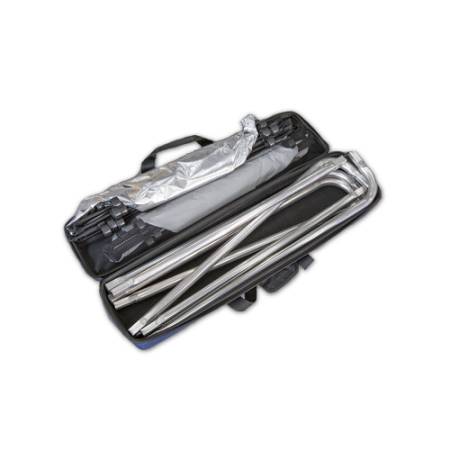 Manfrotto Lastolite LL LR83344R Skylite Extra Large Kit - zestaw, tkanina dyfuzyjna, torba transportowa, rama, 3 x 3m_Zestaw po złożeniu w torbie_2